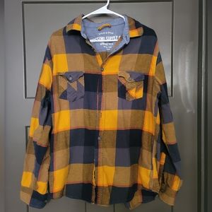 Men's long sleeve button down